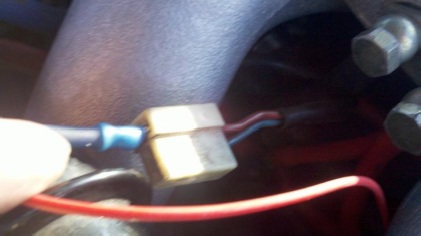 Power wire for the MAF sensor